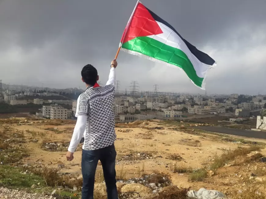 لرفعه علم فلسطين.. مصري يتعرض للضرب بمركز للتزلج