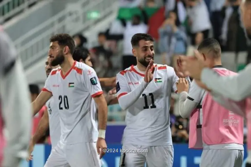 فلسطين تتأهل إلى ثمن نهائي كأس آسيا