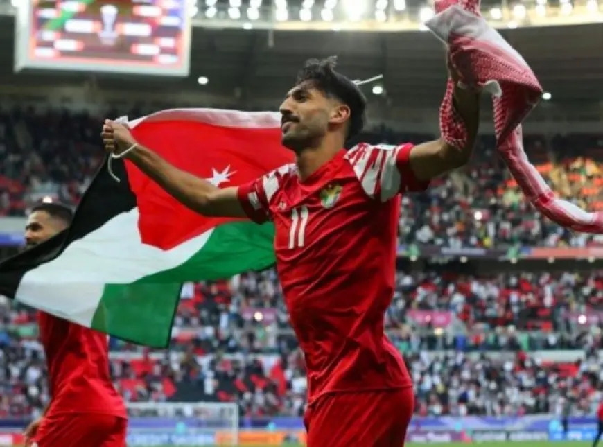 النعيمات (فتى الصحراء) وهداف النشامى في كأس آسيا