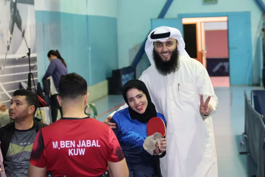 لقطات  مصورة من بطولة النادي الوطني لكرة الطاولة