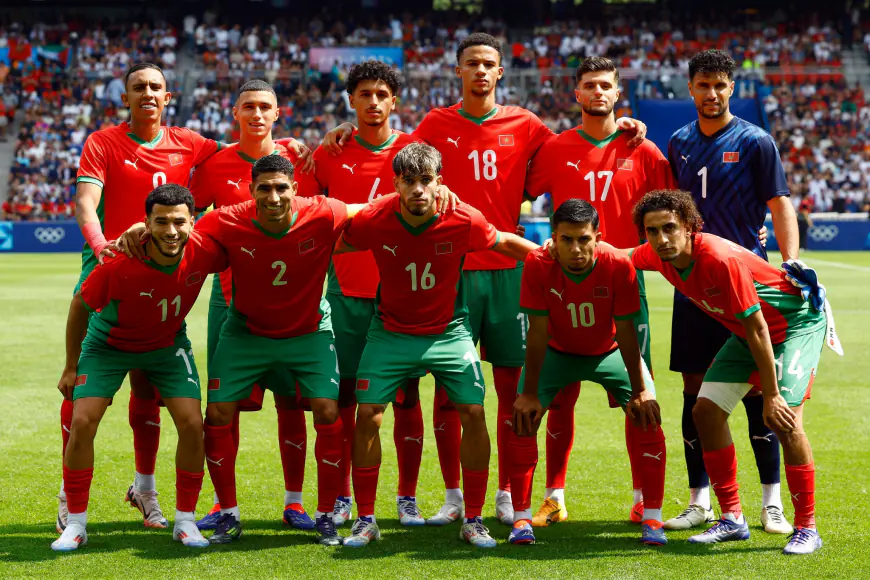 المغرب يبلغ نصف نهائي الأولمبياد  للمرة الأولى في تاريخه